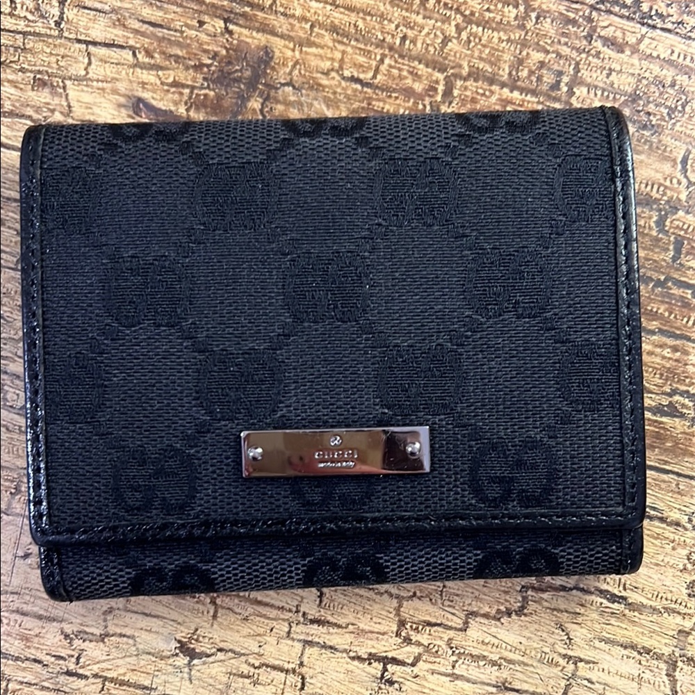Gucci Black Card Holder
